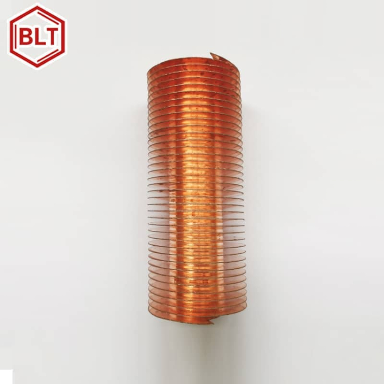 整体挤压铜翅片管2