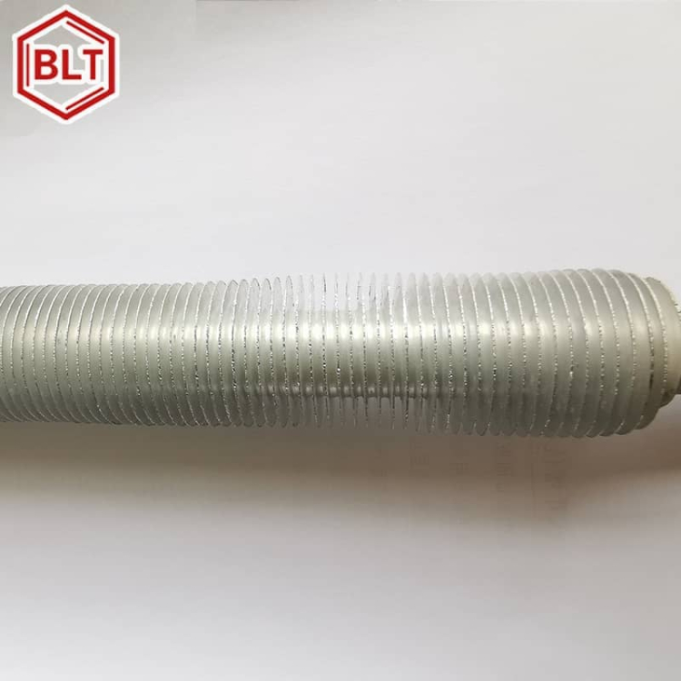 整体挤压铝翅片管2